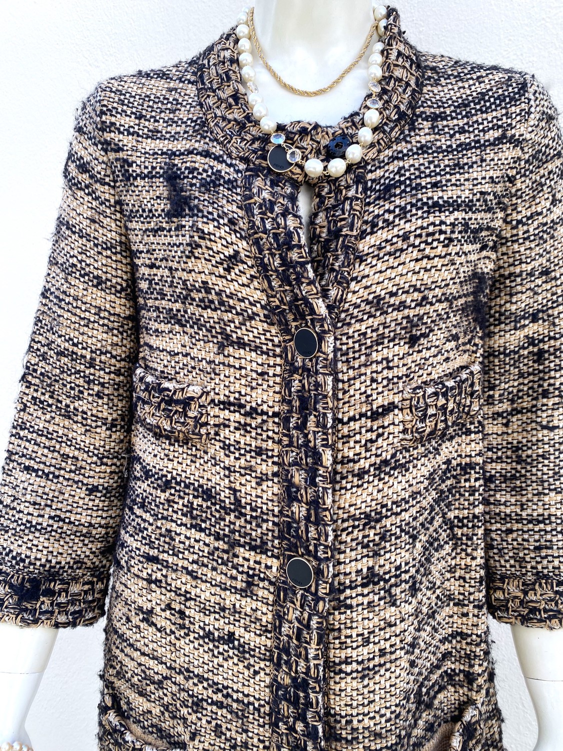 2000&rsquo;S FENDI  SWEATER JACKET